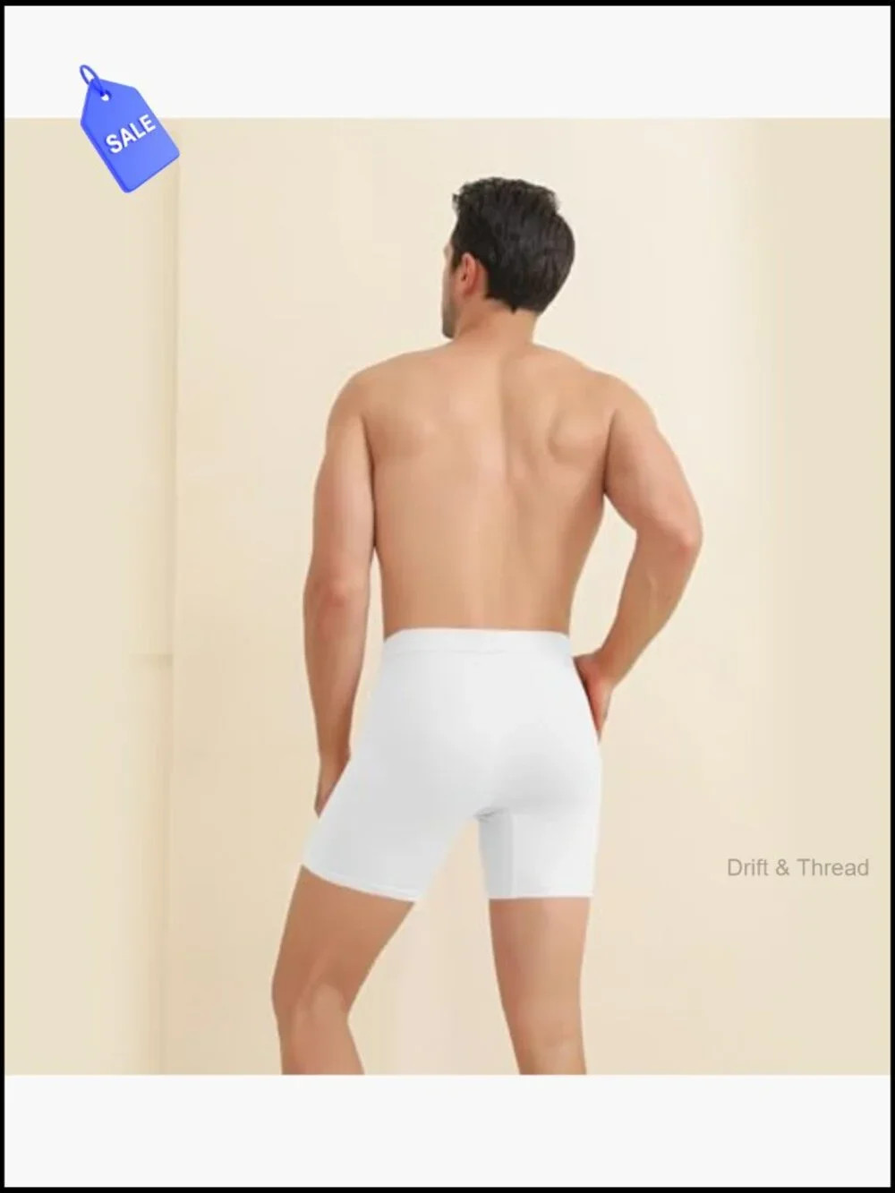Men's Boxer Briefs 6-Pack Bamboo Viscose Soft Breathable Underwear